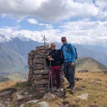 Wandern im Kaukasus - Saberze Pass