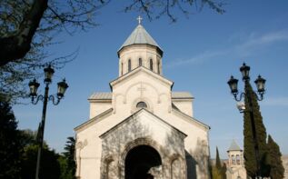 Kaschueti Kirche, Rustaweli Straße, Tbilissi