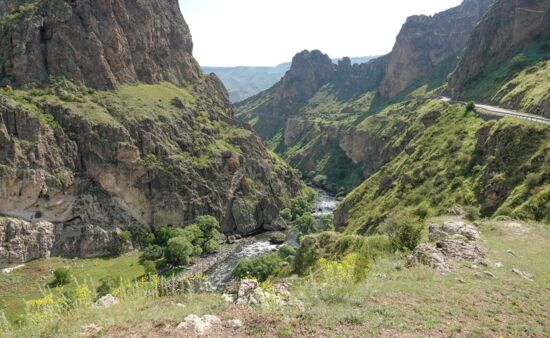 Landschaft in Georgien