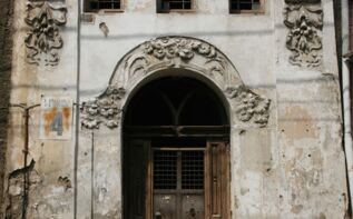 Jugendstil Blumen Fassade