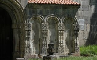 Fassade Manglissi Kathedrale Georgien