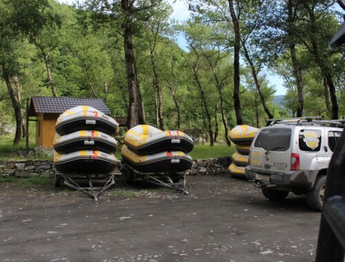 Rafting in Georgien