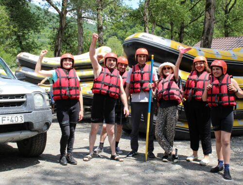 Rafting in Georgien