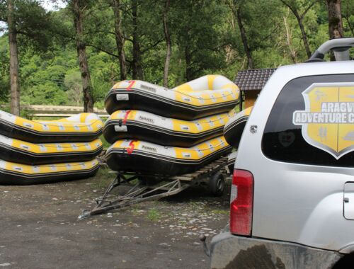 Rafting in Georgien